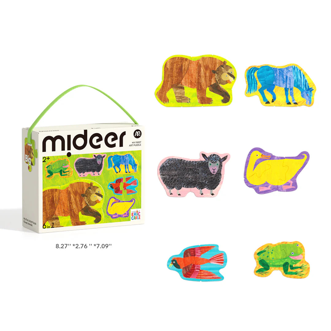 My First Artist Puzzle - Forest Animals, Mideer