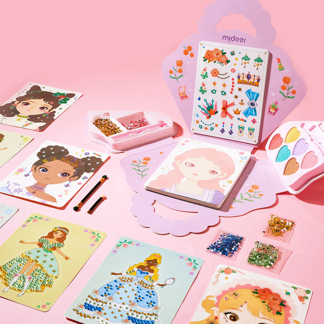 3-in-1 Dress Up Game Set - Princess Fashion Show, Mideer