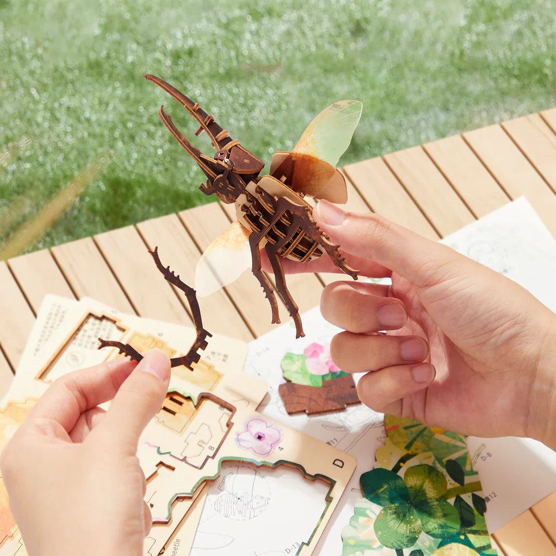 Wooden 3D Puzzle - Entomological Souvenirs (Butterfly)