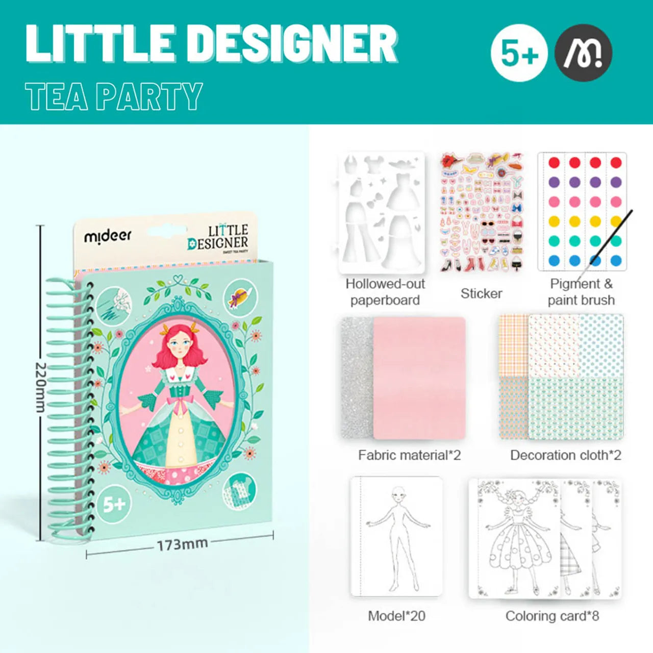 mideer Little Designer - Sweet Tea Party ONETWOPLAYCY_3