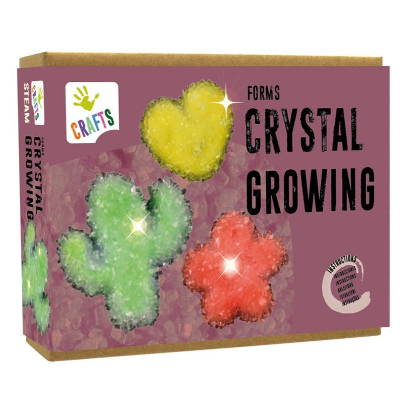 FORMS CRYSTAL GROWING