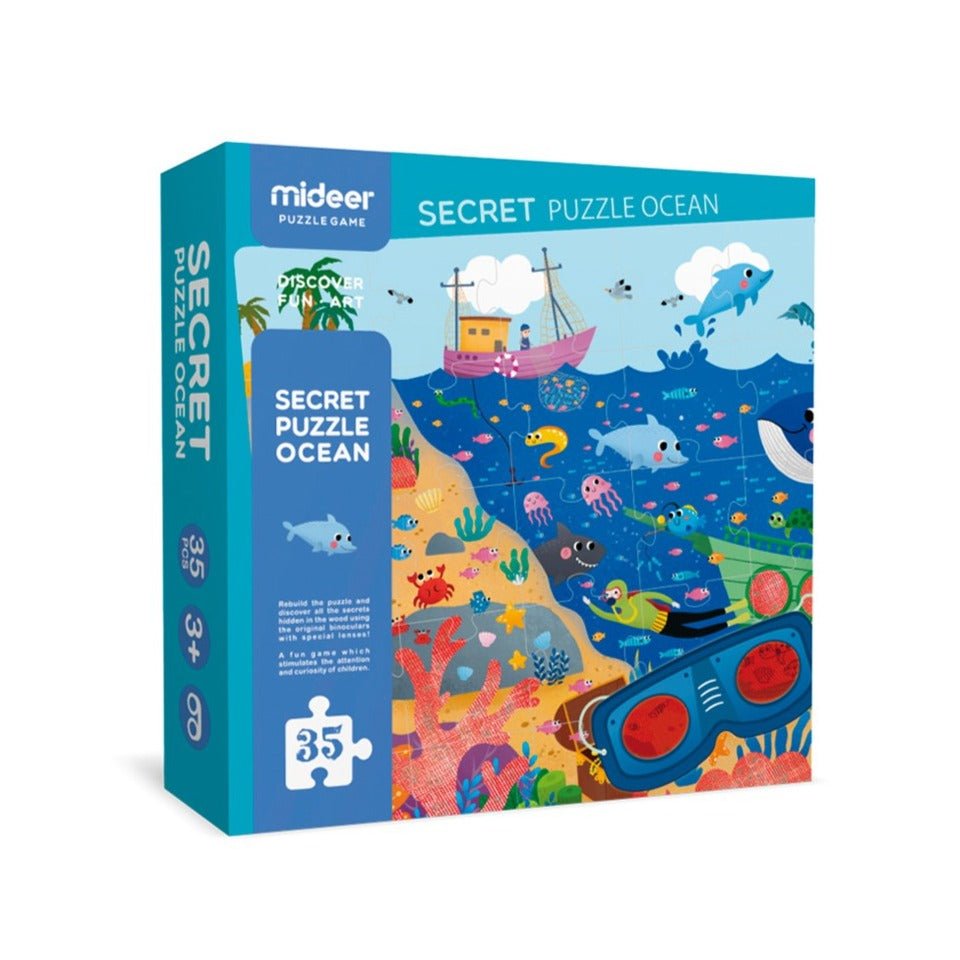 SECRECT PUZZLE-OCEAN 35PCS
