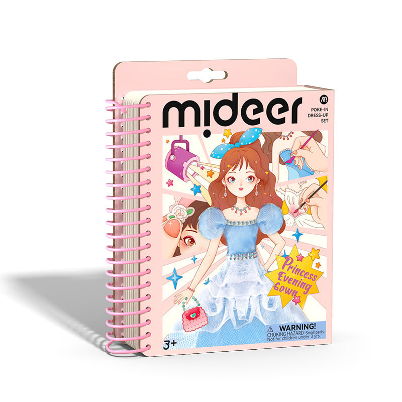 Poke-in Dress-Up Set - Princess Evening Gown, Mideer