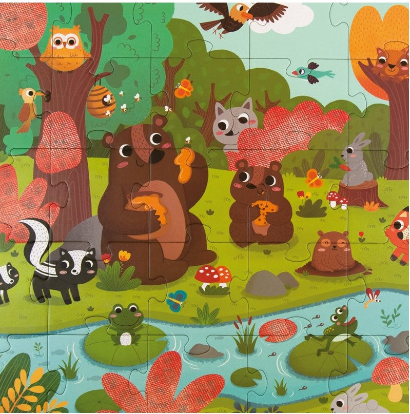 Secret Puzzle Forest 35pcs Mideer