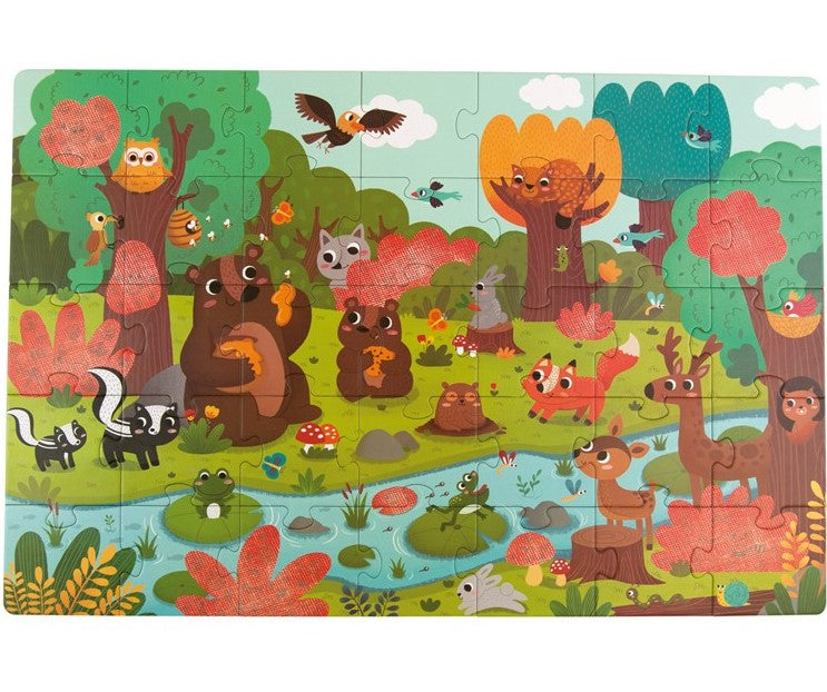Secret Puzzle Forest 35pcs Mideer