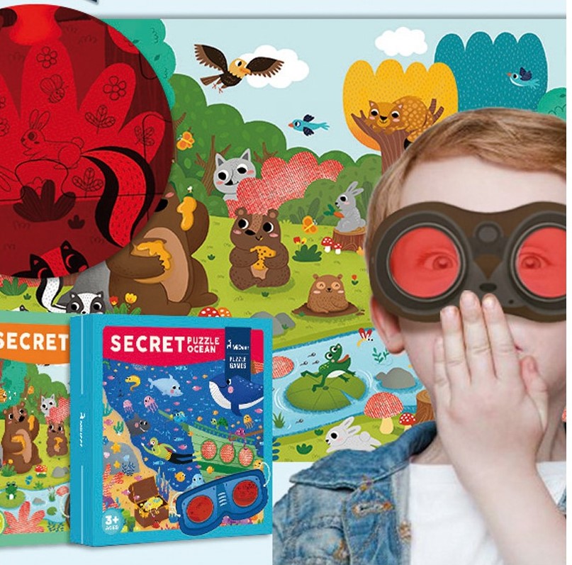 Secret Puzzle Forest 35pcs Mideer