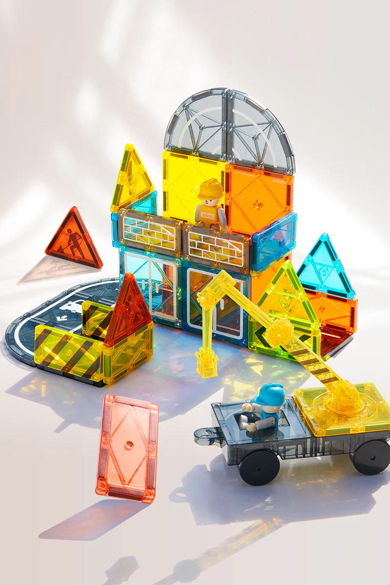 Little Architect Magnetic Tiles 36 pcs