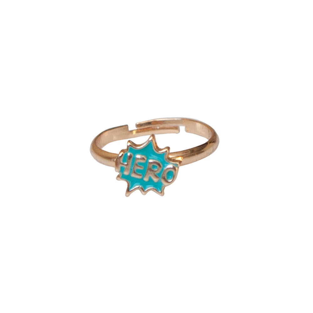 Superhero Ring (choice of 6 Designs), Costume Accessory for Kids 3+