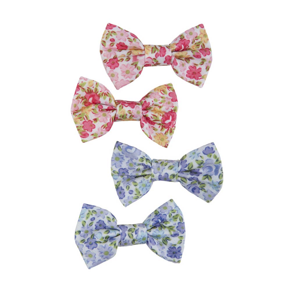 Boutique Liberty Beauty Bows Hairclips, , Asstd: 2 Pieces, Hair Accessory for Kids 3+