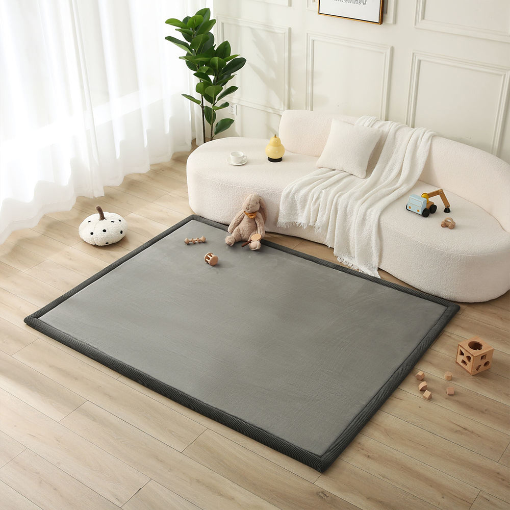 Dark Grey: Cloud Play Mat 200 X 150 X 2.5 Cm