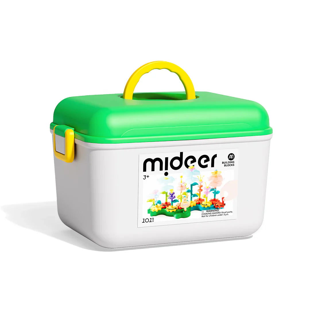 Rotating Garden Puzzle Blocks, Mideer