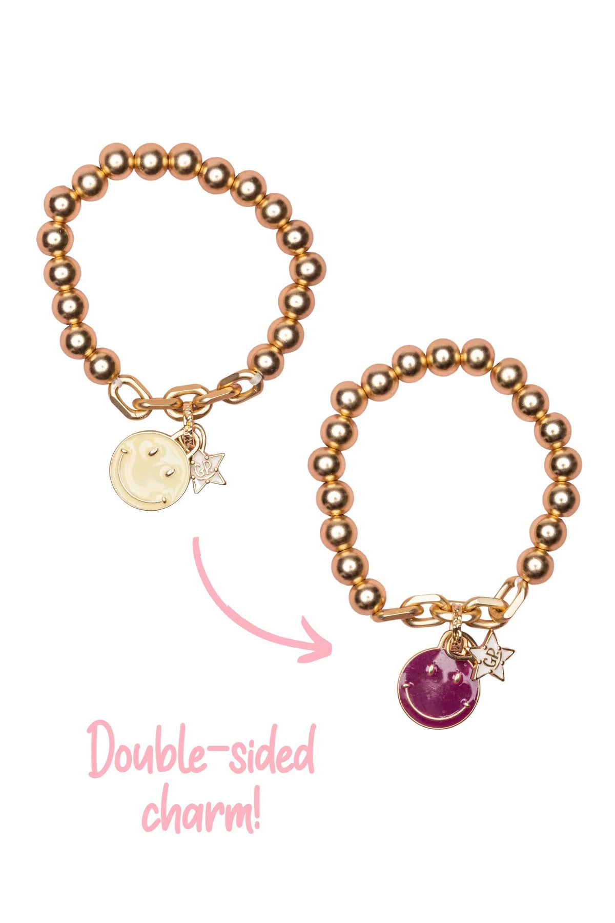 Boutique Chic Happy Days Bracelet, Costume Accessory for Kids 3+