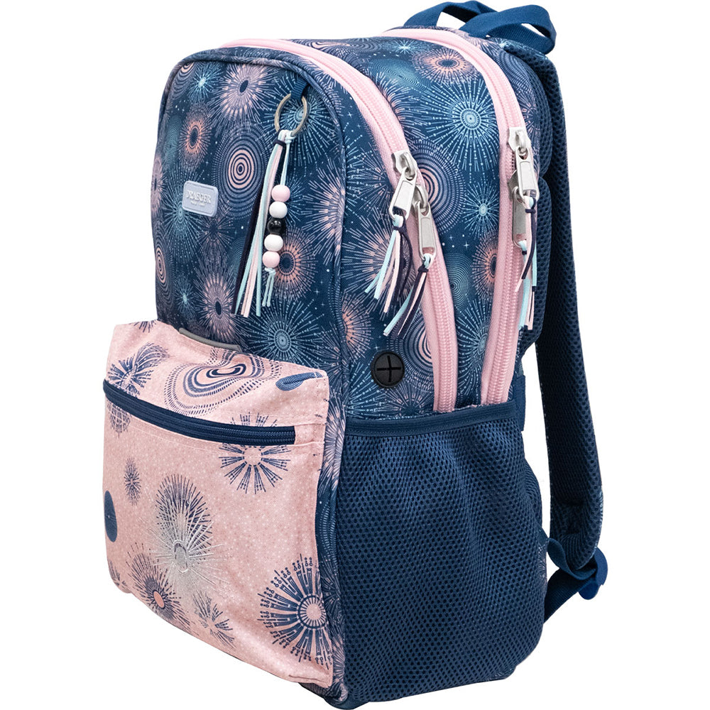 BTS Gde Fireworks Backpack, 2-Compartment School Backpack, 5+, Recycled Polyethylene