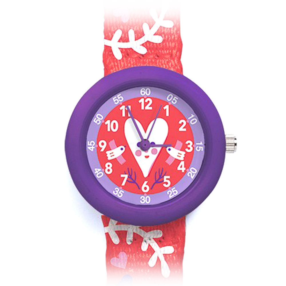 Heart, Kids Watch, 5+, Stylish Wristwatch For Girls