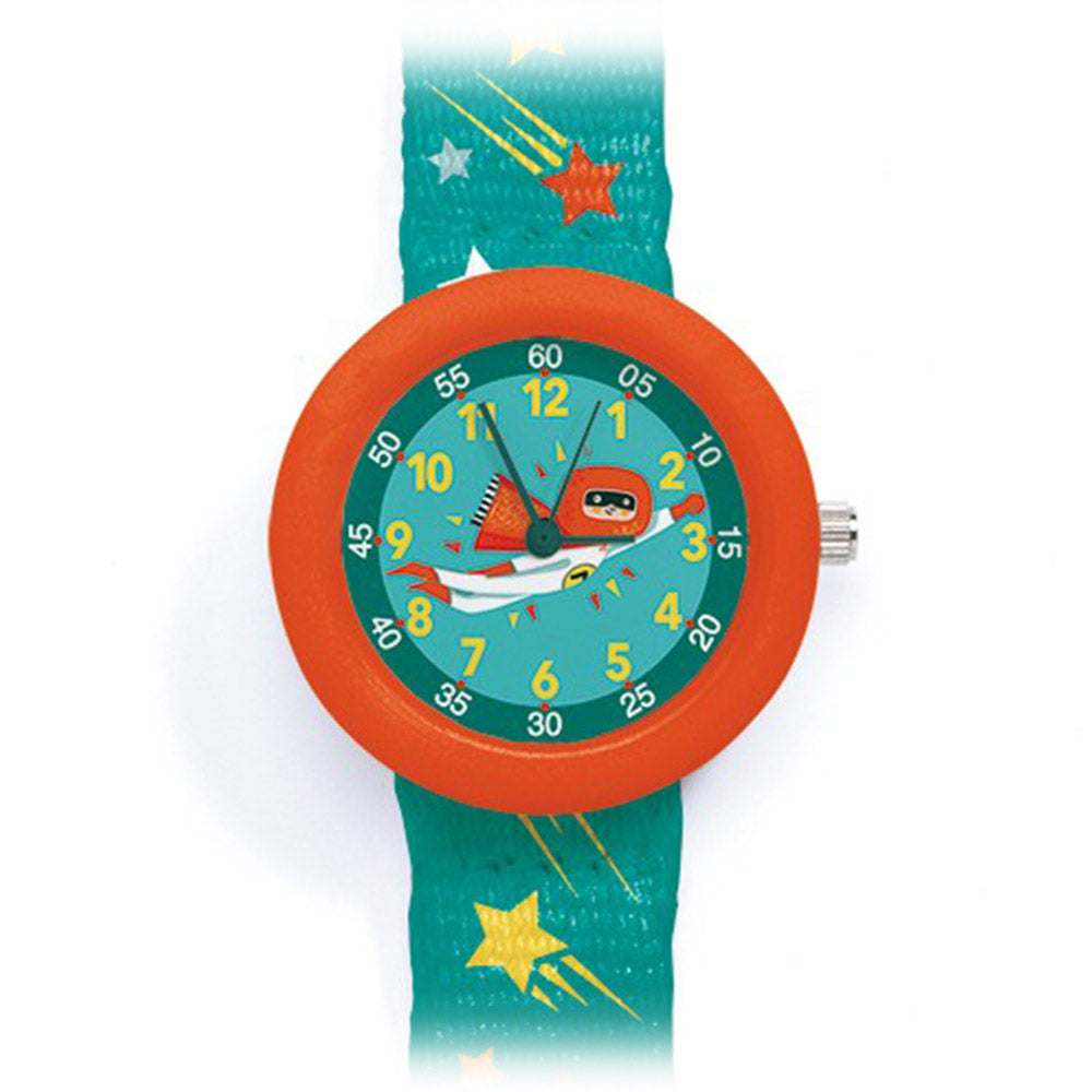 Superhero, Kids Watch, 5+, Colourful Character Wristwatch