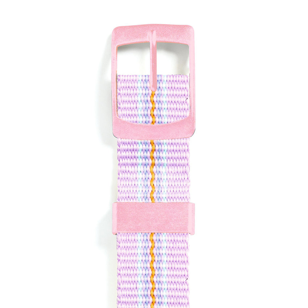 Purple Prisma, Digital Watch, 6+, Pastel Dial With Adjustable Strap