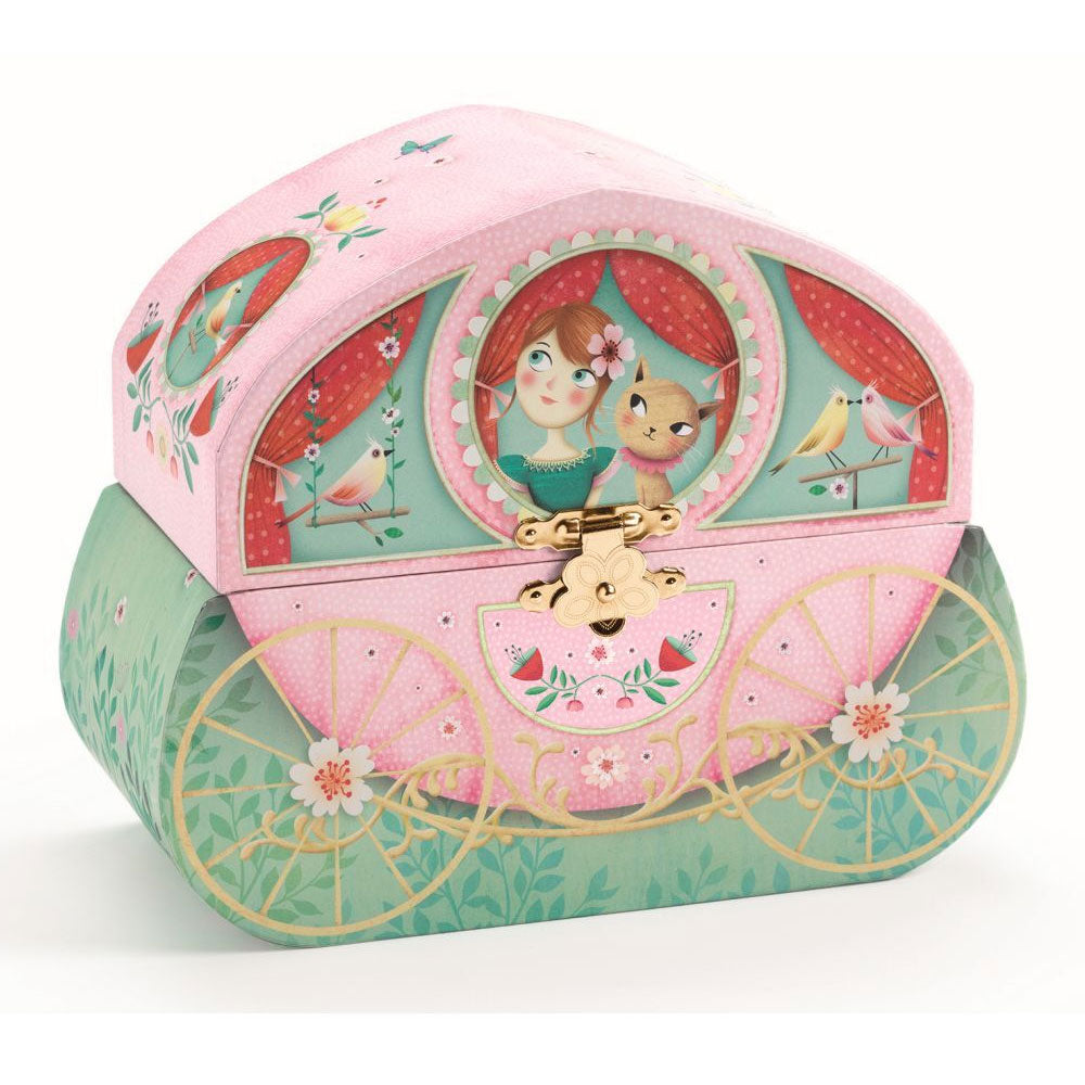 Carriage Ride, Musical Jewelry Box, Fairy-Tale Carriage Keepsake Box