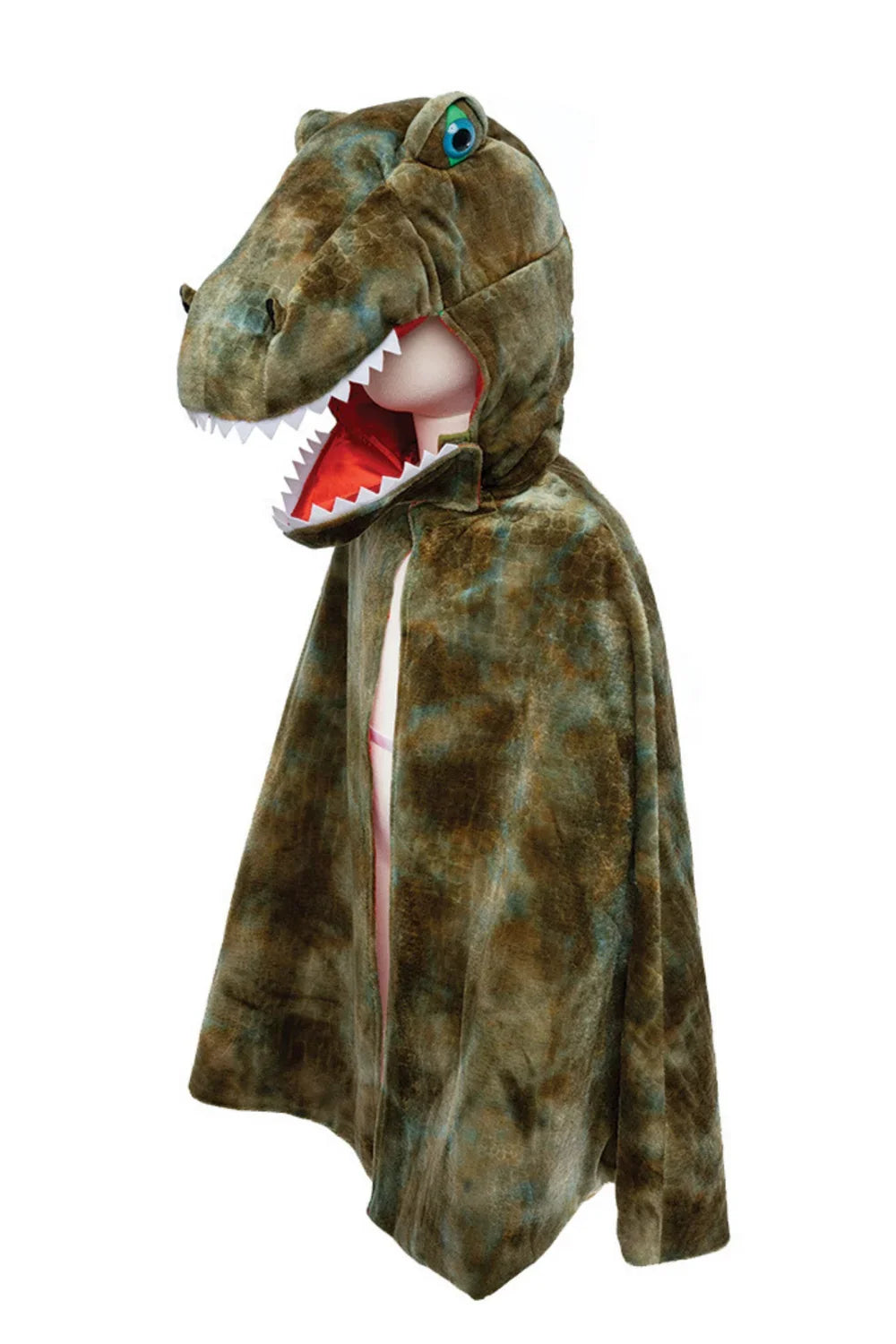 Grandasaurus T-Rex Cape With Claws, Dinosaur Costume For Kids