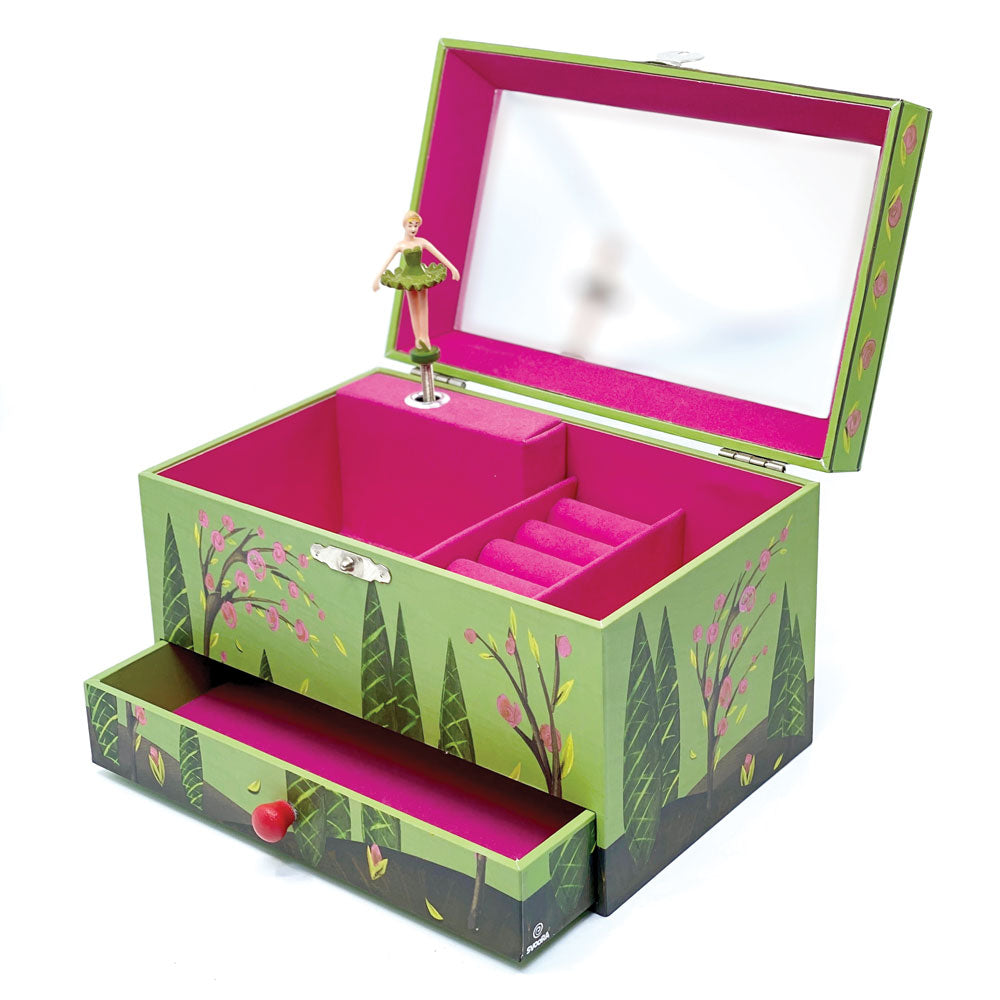 Ethereal Forest Dance, Musical Jewelry Box