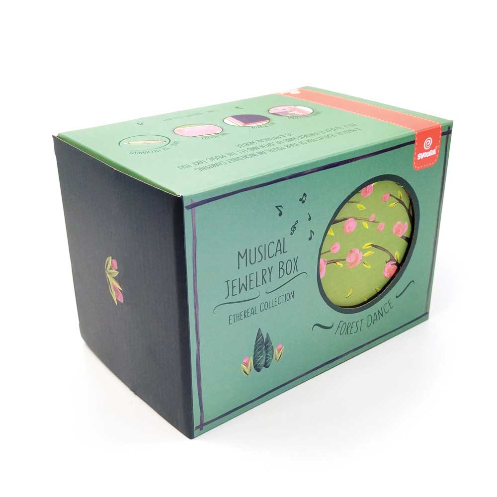 Ethereal Forest Dance, Musical Jewelry Box
