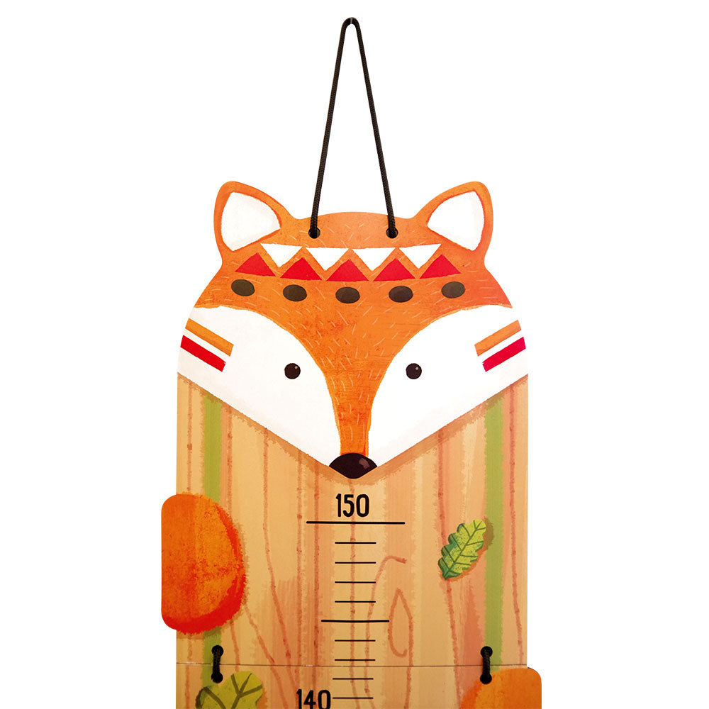 Childrens Indianimals, Growth Chart, Choose 1 of 3 Design