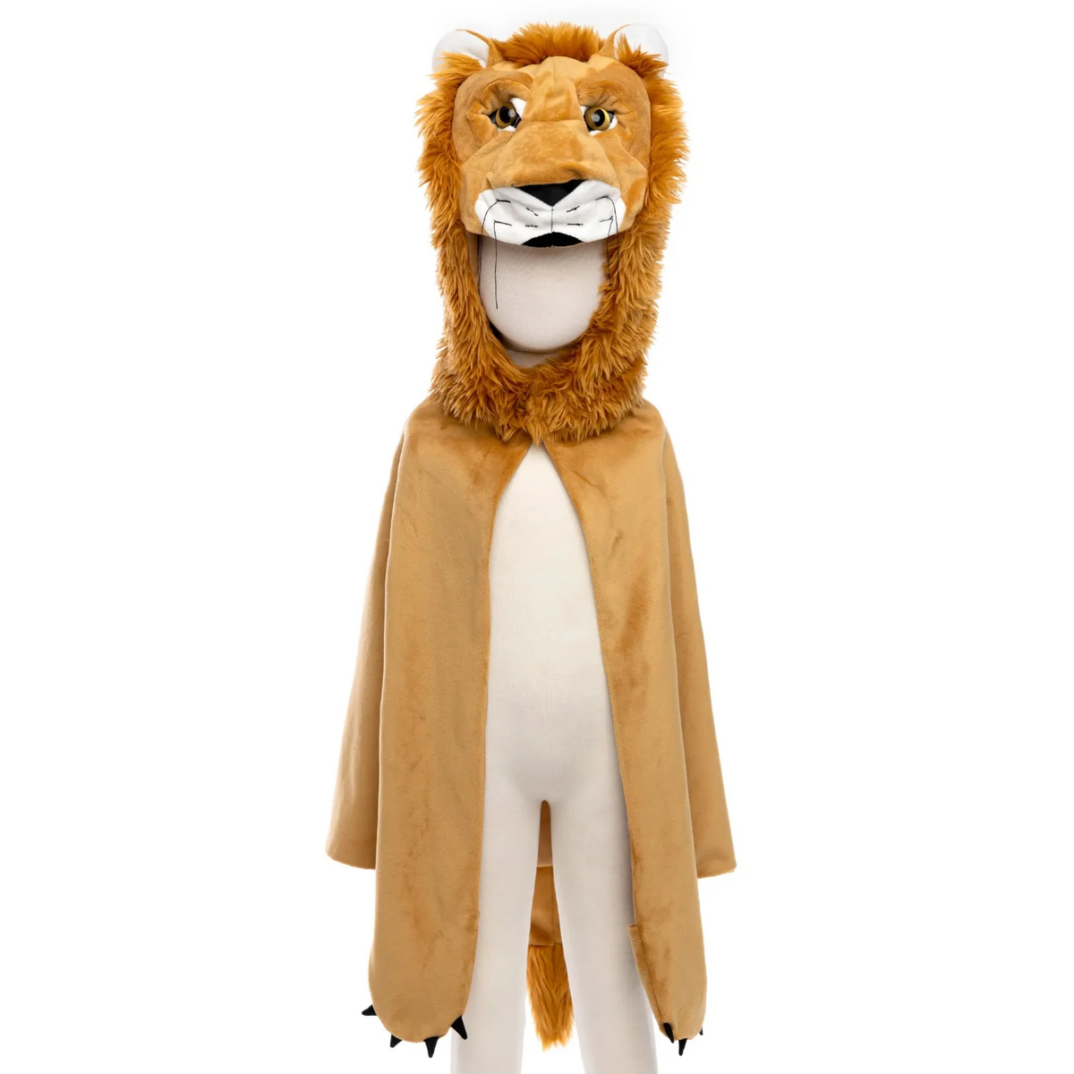 Storybook Lion Costume Cape For Kids 3-7