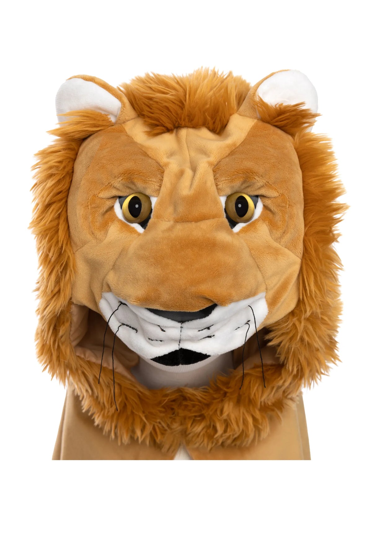 Storybook Lion Costume Cape For Kids 3-7