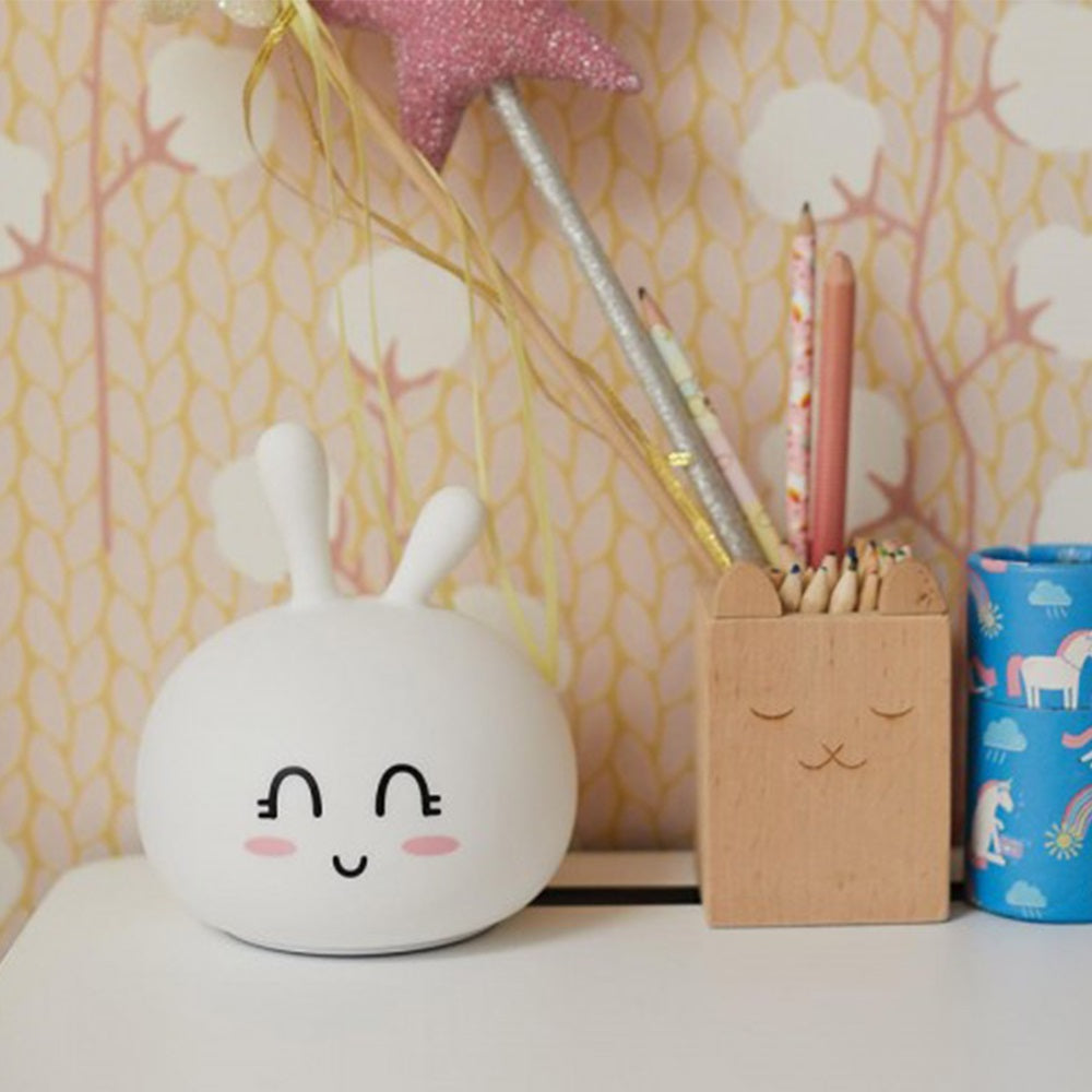 Sweet Bunny: White Silicone, Night Light