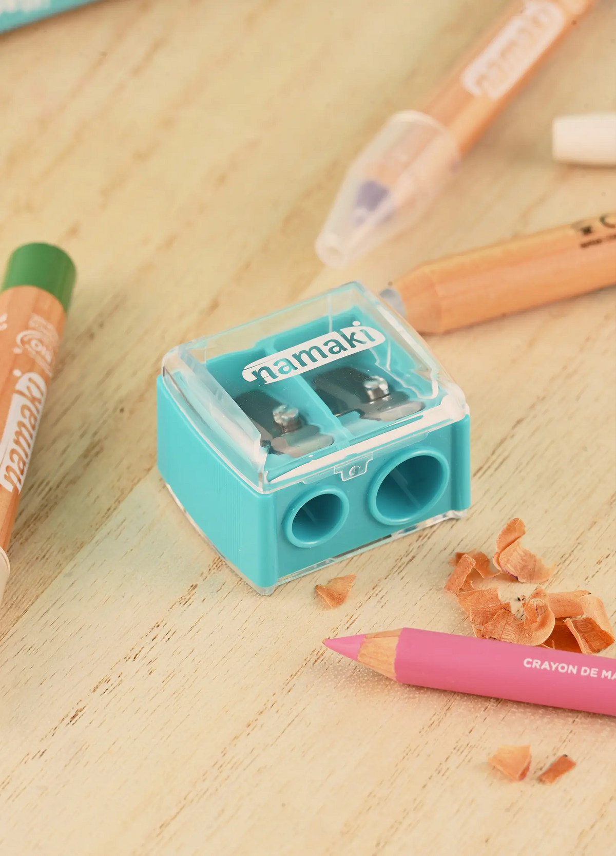 Double pencil sharpener, Kids Makeup Set for Kids 5+