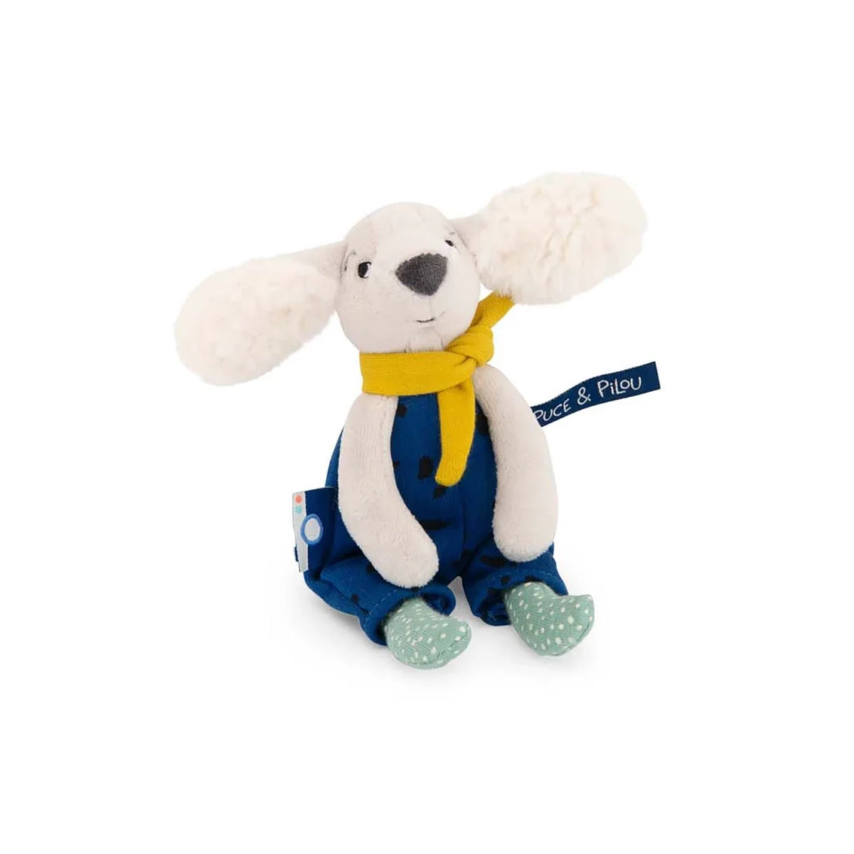 Small Dog Pilou, Puce & Pilou, Plush Toy for Kids 0+
