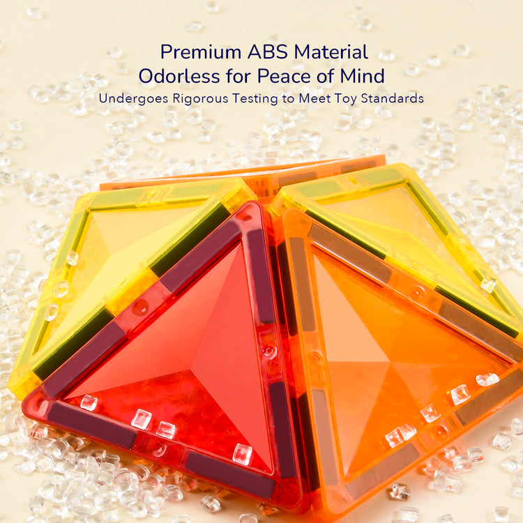 Colorful Magnetic Tiles- Cold color 20pcs