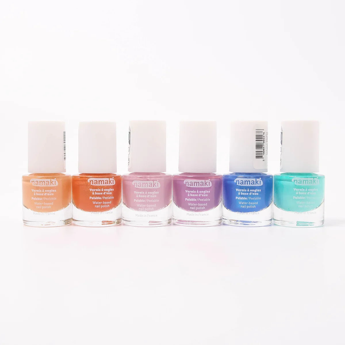 Water-based Nail Polish, Nail Polish Set for Kids 5+, Choose 1 of 18 Colours