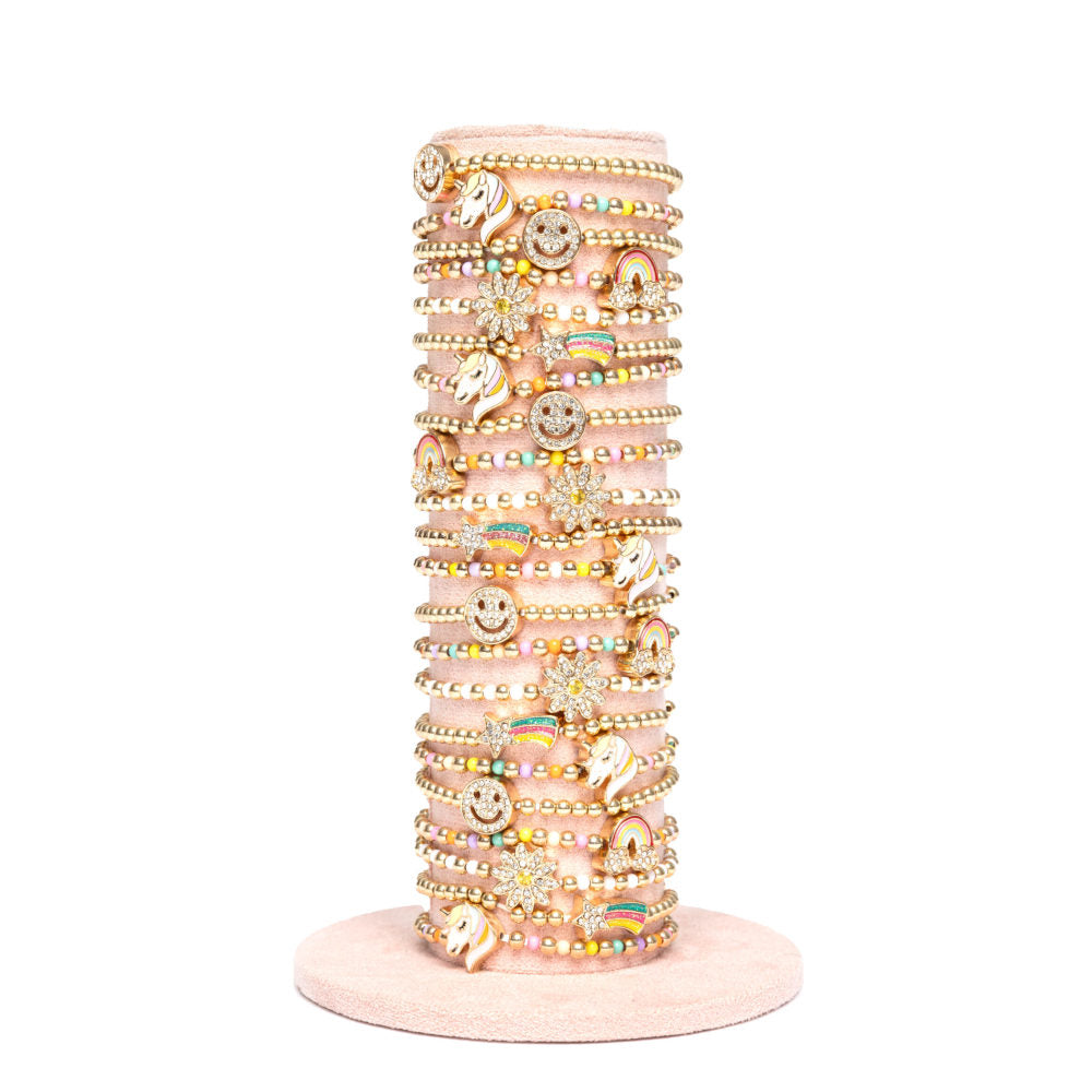Taylor's Bestie Bracelets with Velvet Stand, Costume Accessory for Kids 3+