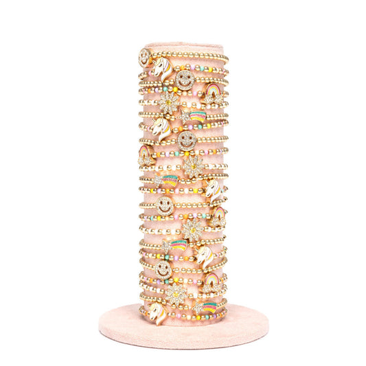 Taylor's Bestie Bracelets with Velvet Stand, Costume Accessory for Kids 3+