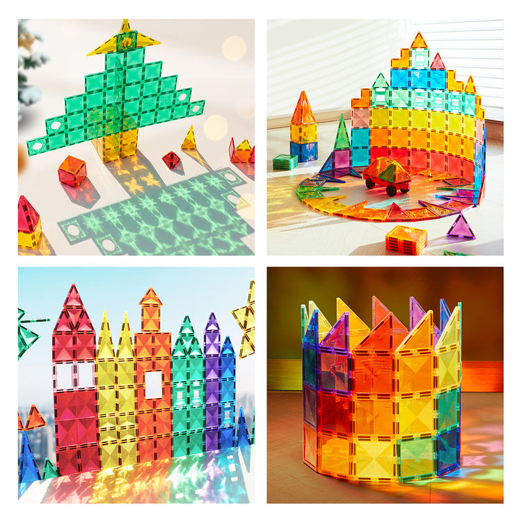 Colorful Magnetic Tiles- Cold color 20pcs