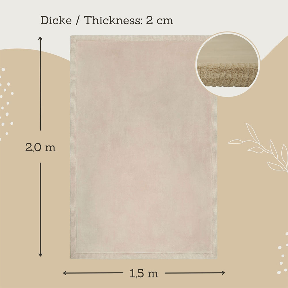 Beige: Cloud Play Mat 2m X 1.5m