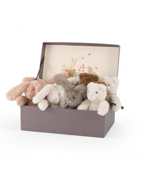 Small Rabbits and Bears, Arthur & Louison, Plush Toy for Kids 1+, Choose 1 of 5 Designs