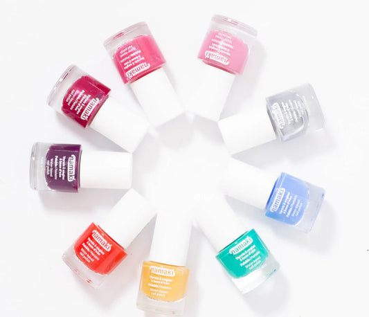 Water-based Nail Polish, Nail Polish Set for Kids 5+, Choose 1 of 18 Colours