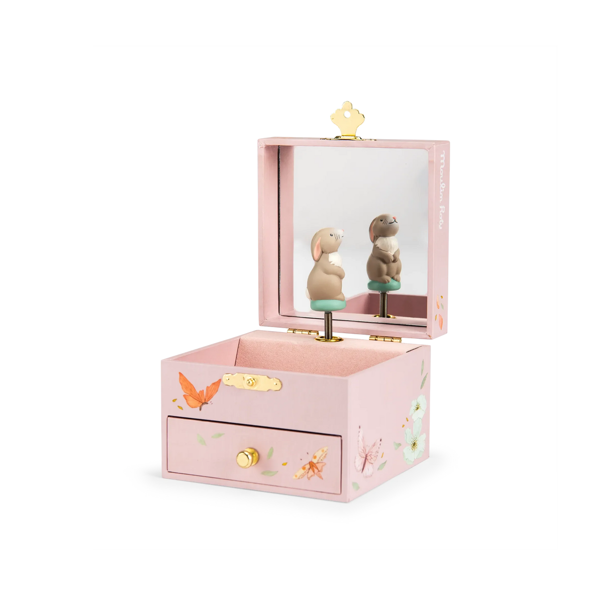 Fleur the Rabbit Musical Jewellery Box, Les Rosalies, Music Box