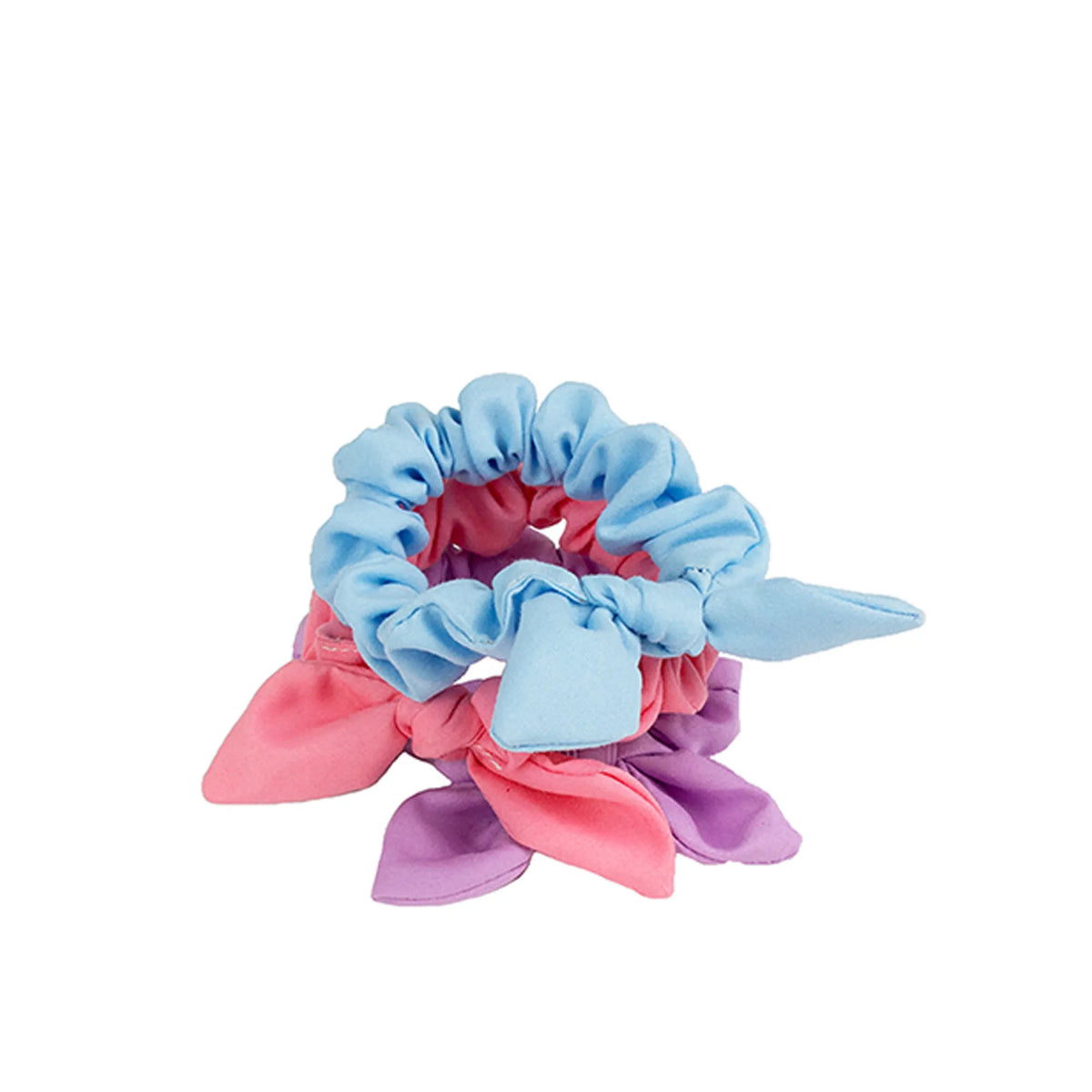 Soft and Subtle, Scrunchie Set, Pack: 3 Pieces, Hair Accessory for Kids 3+