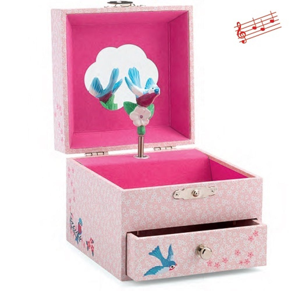 Chaffinch's Melody, Musical Jewelry Box, Calming Bedtime Keepsake Box