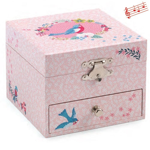 Chaffinch's Melody, Musical Jewelry Box, Calming Bedtime Keepsake Box