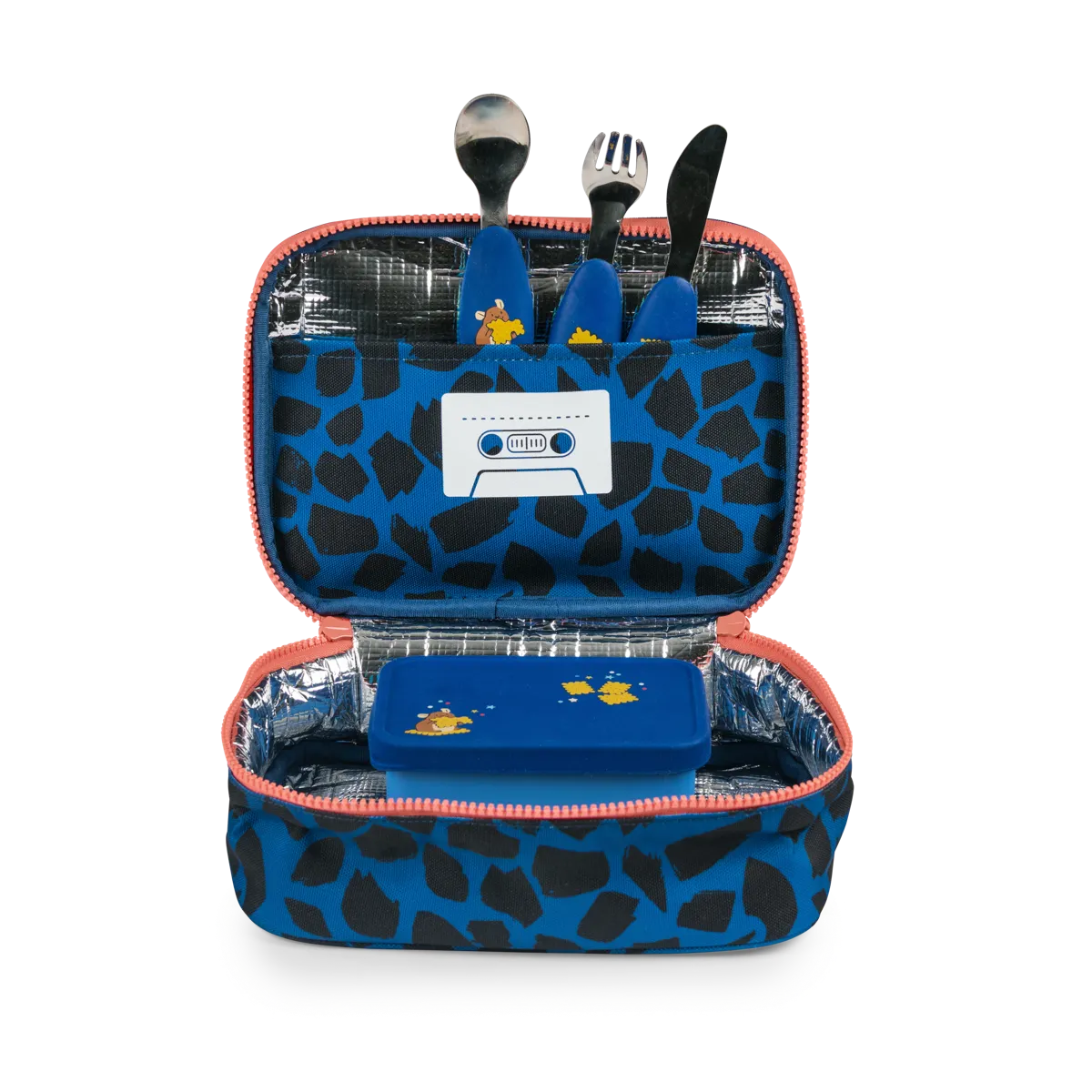 Insulated Lunch Bag, Puce & Pilou, Bag for Kids 3+
