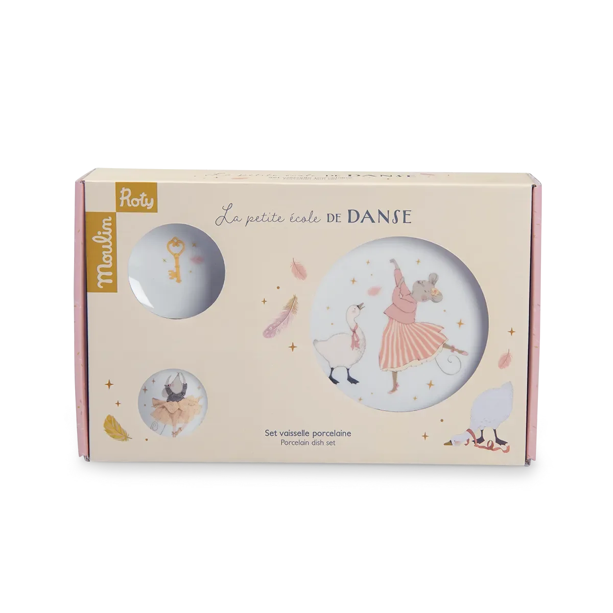 Porcelain Dish Set, La Petite Ecole de Danse, Decoration for Kids 3+