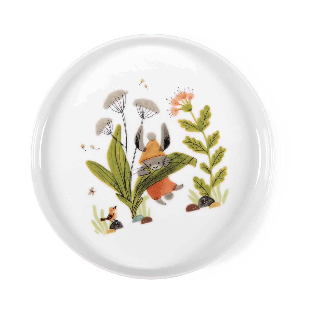 Porcelain Dish Set, Trois Petits Lapins, Decoration for Kids 3+