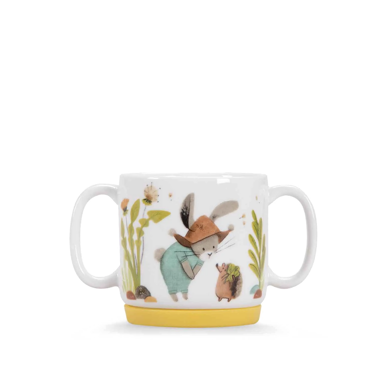Porcelain Dish Set, Trois Petits Lapins, Decoration for Kids 3+