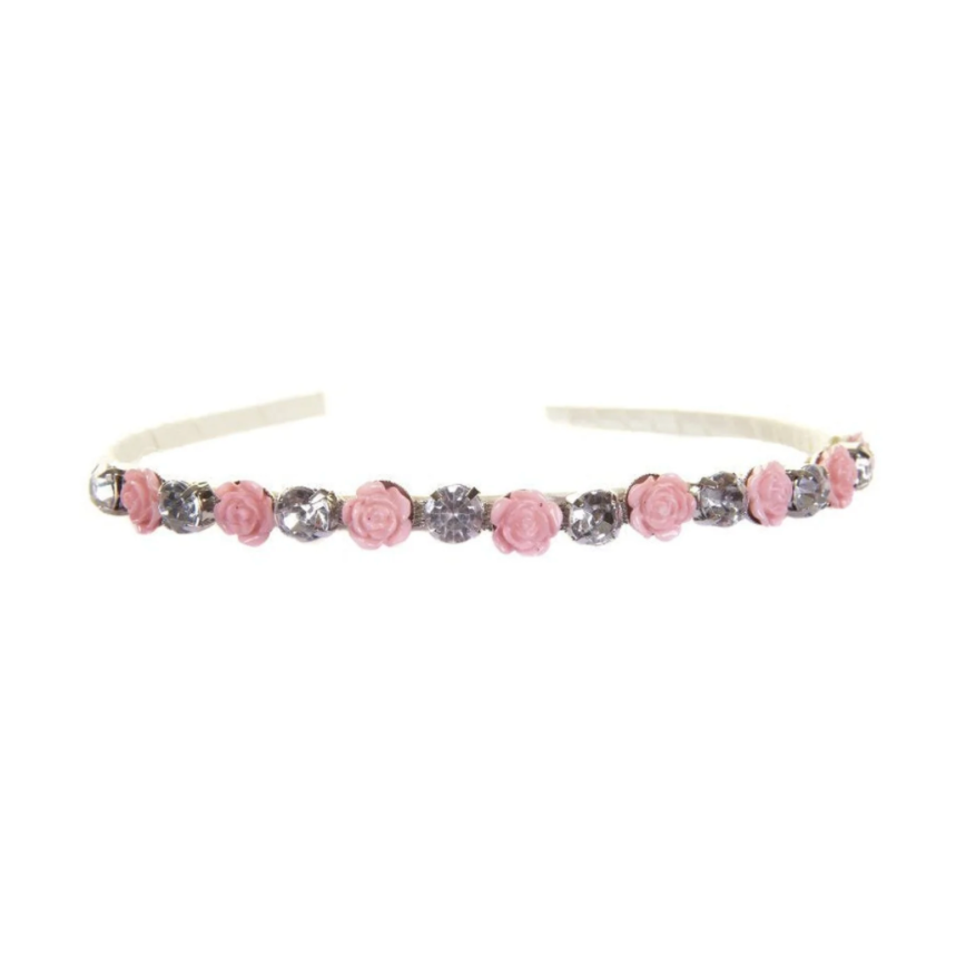 Diamond Rosette Headband, Costume Accessory for Kids 3+