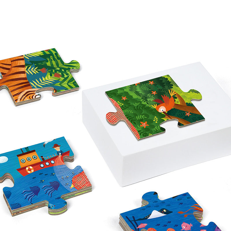 Secret Puzzle Forest 35pcs Mideer
