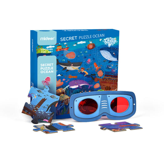 SECRECT PUZZLE-OCEAN 35PCS