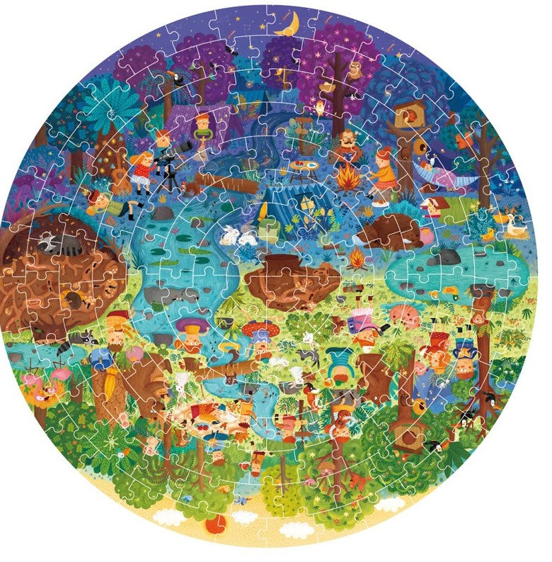 A Day In The Forest Puzzle 150PCS Mideer